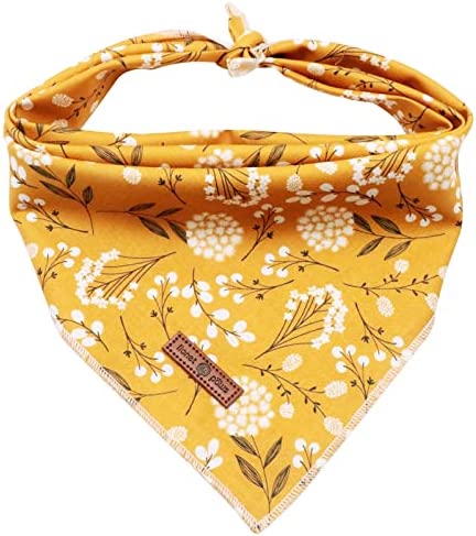 lionet paws Dog Bandana for Small Medium Large Dogs, Cat Dog Kerchief Dog Triangle Bibs Scarf for Girl Boy Gift